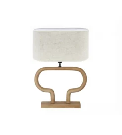 Lampa stołowa Demeter 40 cm toffee*Imeri Sale