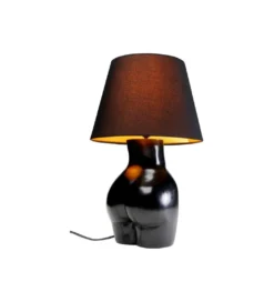 Lampa stołowa DONNA 48 cm czarna*KDesign New