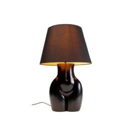 Lampa stołowa DONNA 48 cm czarna*KDesign New