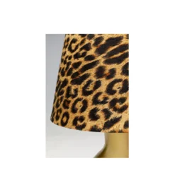 Lampa stołowa DONNA LEO 48 cm złota*KDesign Discount