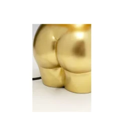 Lampa stołowa DONNA LEO 48 cm złota*KDesign Discount