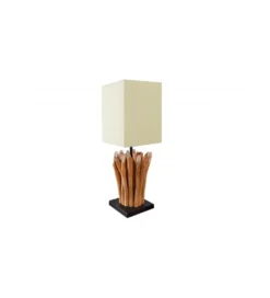 Lampa Stołowa Driftwood Euphoria biała*Invicta Interior Discount