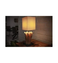 Lampa Stołowa Driftwood Euphoria biała*Invicta Interior Discount