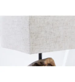 Lampa stołowa Driftwood Hypnotic beżowa*Invicta Interior - przedsprzedaż Online