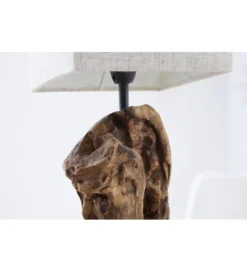 Lampa stołowa Driftwood Hypnotic beżowa*Invicta Interior - przedsprzedaż Online
