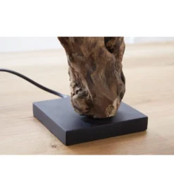 Lampa stołowa Driftwood Hypnotic beżowa*Invicta Interior - przedsprzedaż Online