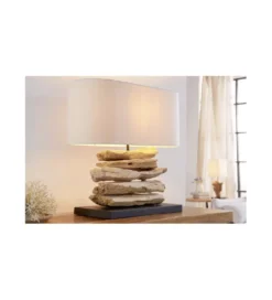 Lampa Stołowa  Driftwood Riverine Naturalna*Invicta Interior Best