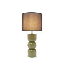 Lampa stołowa ELIANO 53 cm khaki*KDesign