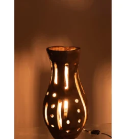 Lampa stołowa ELISABETH 48 cm naturalna*J-Line