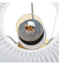 Lampa stołowa ETARAL 50 cm biało złota*Zona-Design Discount