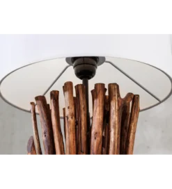 Lampa stołowa EUPHORIA 60 cm naturalna*Invicta Interior Online