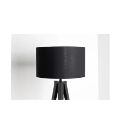Lampa stołowa FLANK 40 cm czarna*Invicta Interior Sale