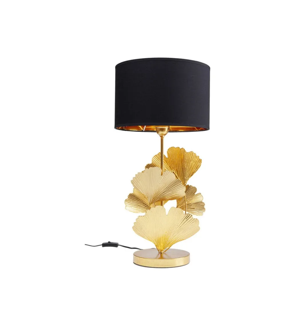 Lampa stołowa FLORES 62 cm złota*KDesign Outlet