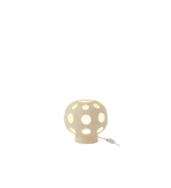 Lampa stołowa GLOBE 25 cm beżowa*J-Line