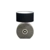 Lampa stołowa HARMONY NATURE 65 cm czarnobiała*Invicta Interior Outlet