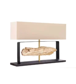 Lampa stołowa HELA 60 cm beżowa*Invicta Interior Discount
