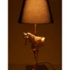 Lampa stołowa HORSE 70 cm złota*J-Line Clearance