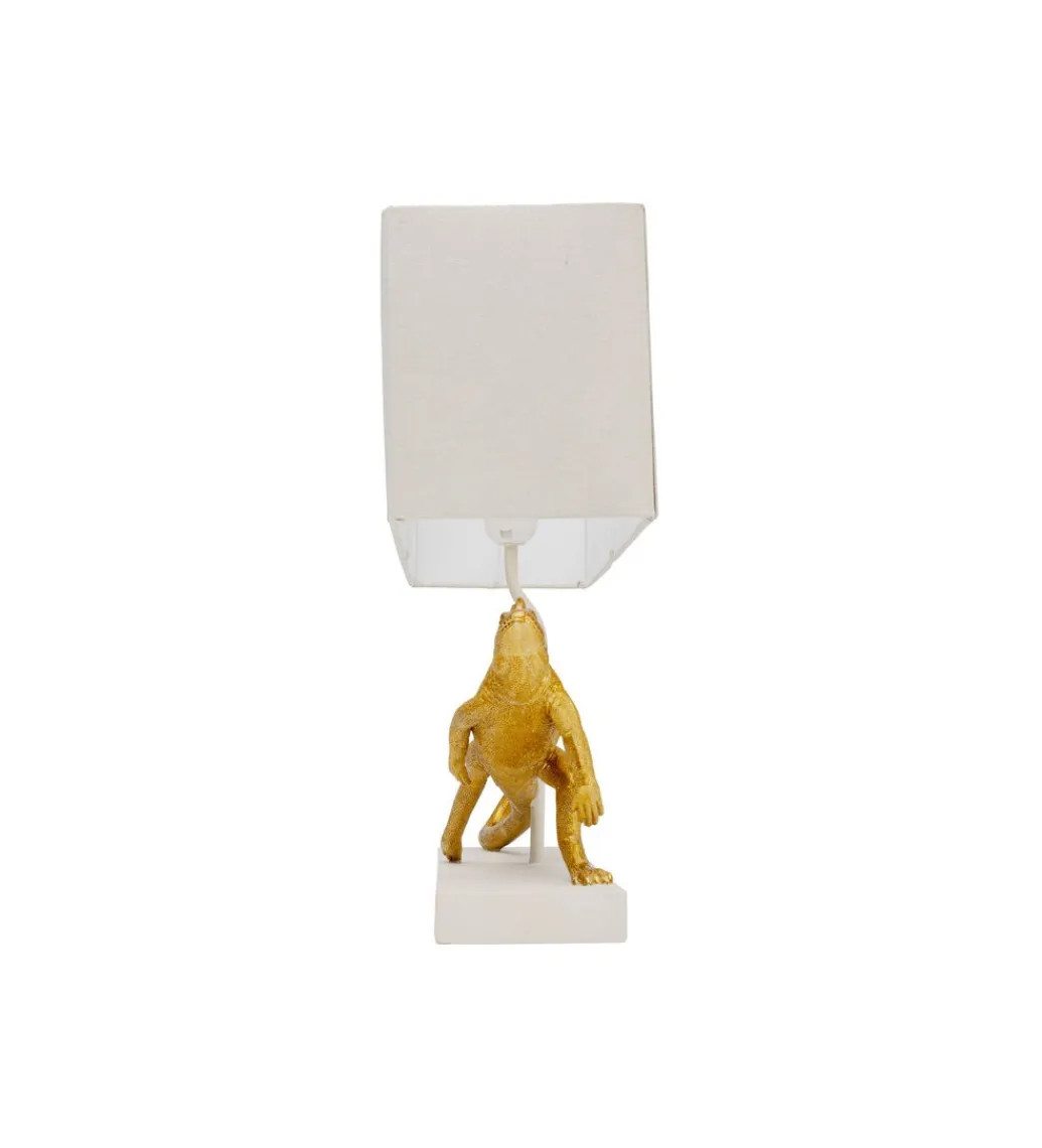 Lampa stołowa IGUANA 42 cm złota*KDesign Discount