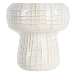 Lampa stołowa ILUMINA 41 cm ceramika biała*Zona-Design New