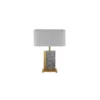 Lampa stołowa KARIN 45 cm szara*Invicta Interior - przedsprzedaż Sale