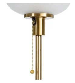 Lampa stołowa KESAMON 60 cm złotobiała*Zona-Design Best