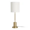 Lampa stołowa KESAMON 65 cm złotobiała*Zona-Design Sale