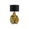 Lampa stołowa KING APE 54 cm czarna złota*Invicta Interior Sale