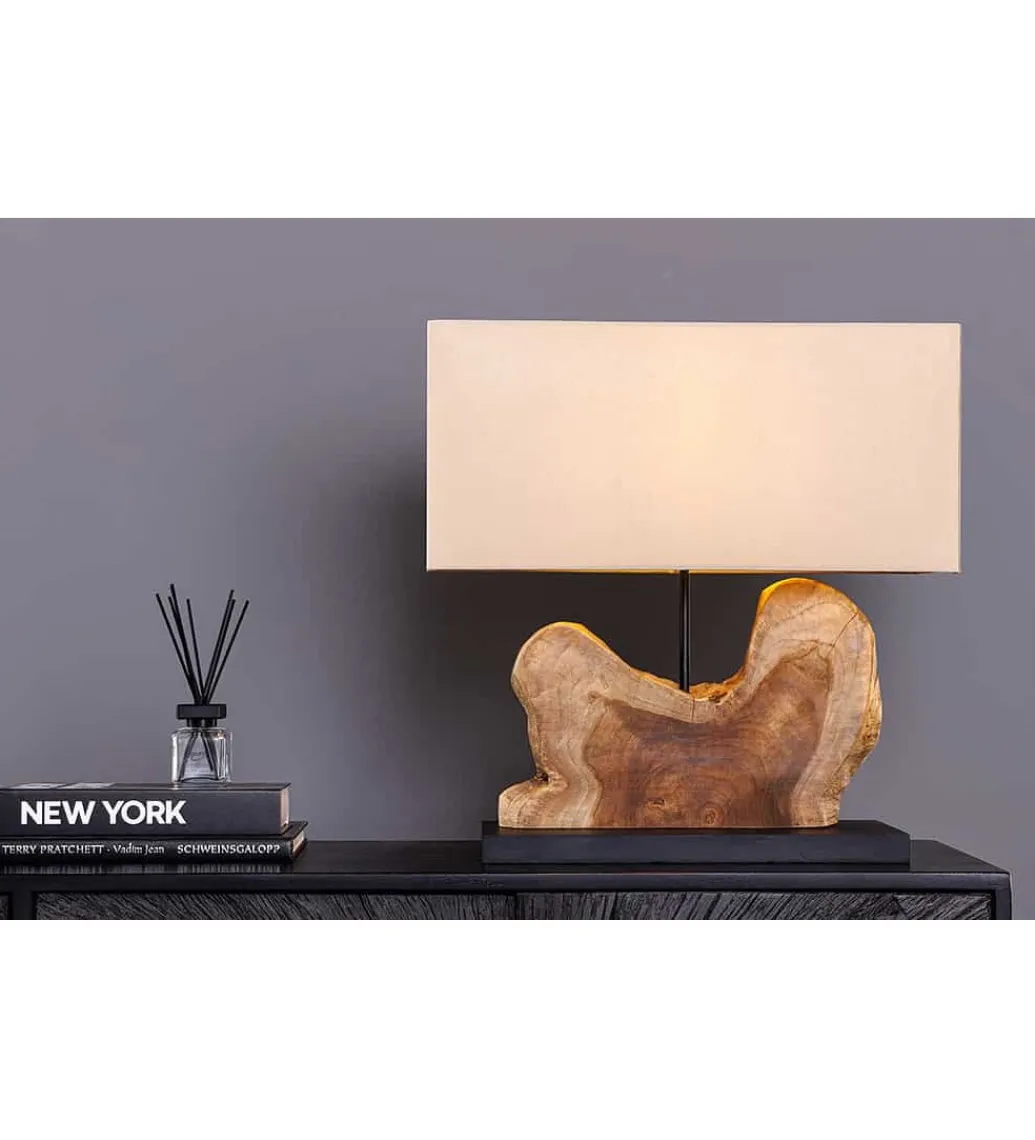 Lampa stołowa KORA 50 cm beżowa*Invicta Interior Clearance