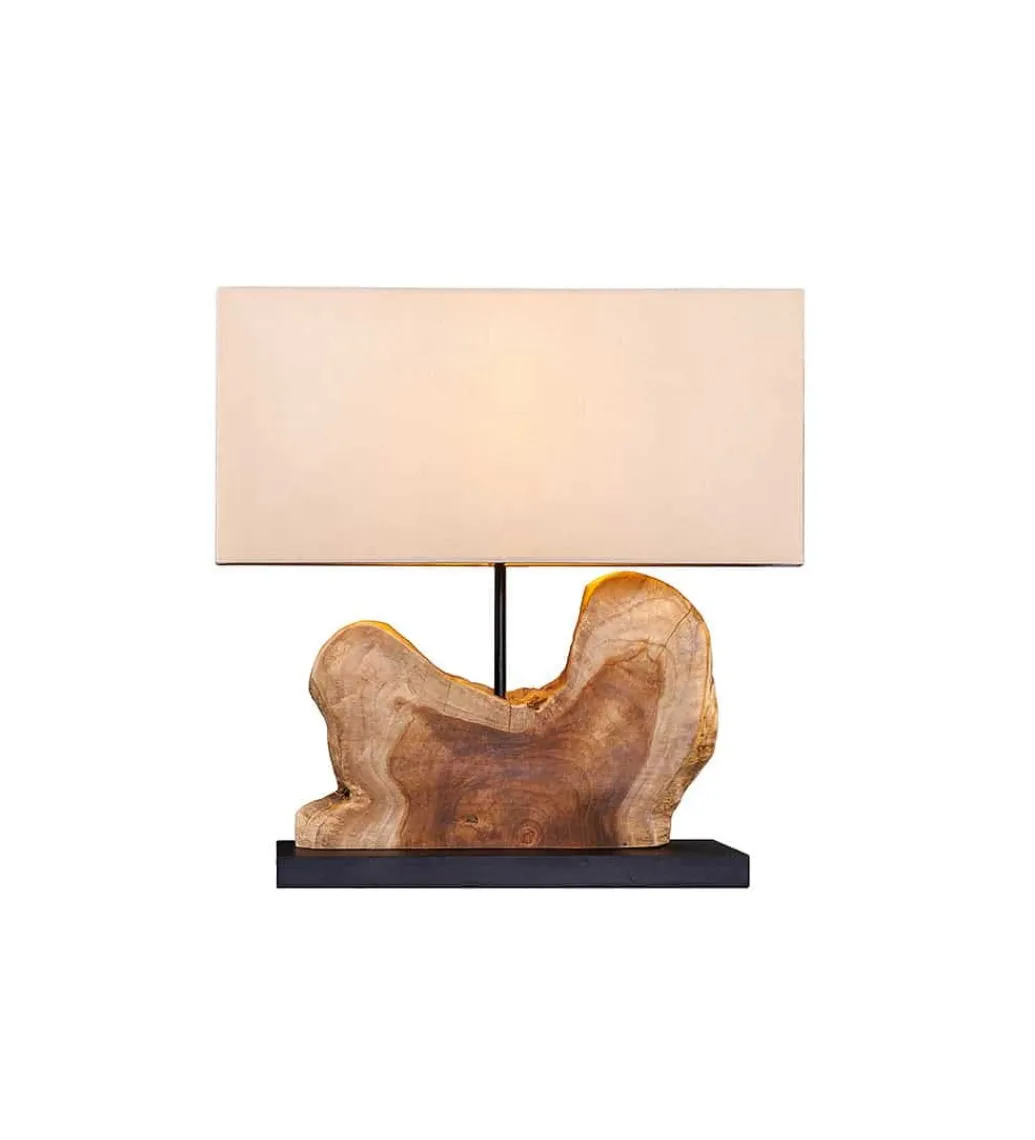 Lampa stołowa KORA 50 cm beżowa*Invicta Interior Clearance