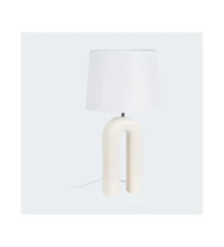 Lampa stołowa LACADO kremowa*Zona-Design Clearance