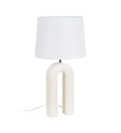 Lampa stołowa LACADO kremowa*Zona-Design Clearance