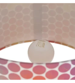 Lampa stołowa LATEBLE 60 cm ceramika różowa*Zona-Design Hot