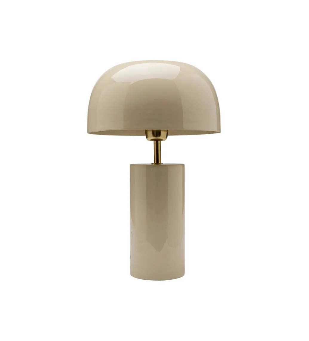 Lampa stołowa LOUNGRY ECRU 38 cm biała*KDesign Discount