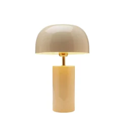 Lampa stołowa LOUNGRY ECRU 38 cm biała*KDesign Discount