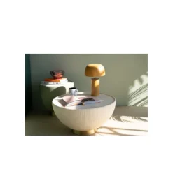 Lampa stołowa LOUNGY 38 cm curry*KDesign Clearance