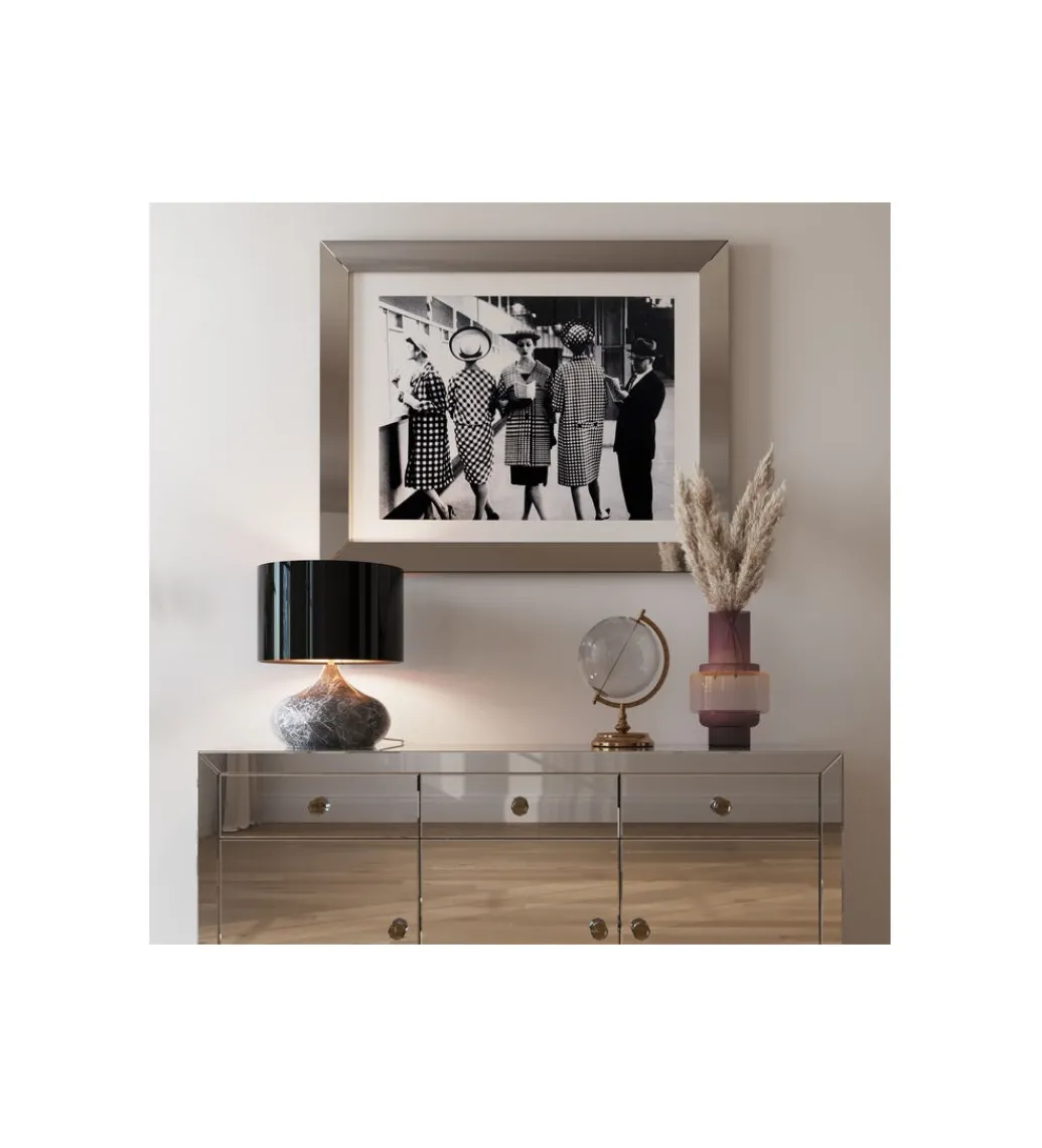 Lampa stołowa MAMO DELUXE 37 cm szara*KDesign Discount