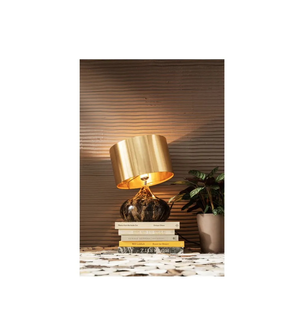 Lampa stołowa MAMO DELUXE 38 cm złota*KDesign Outlet