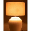 Lampa stołowa MELI 41 cm biała*J-Line Clearance