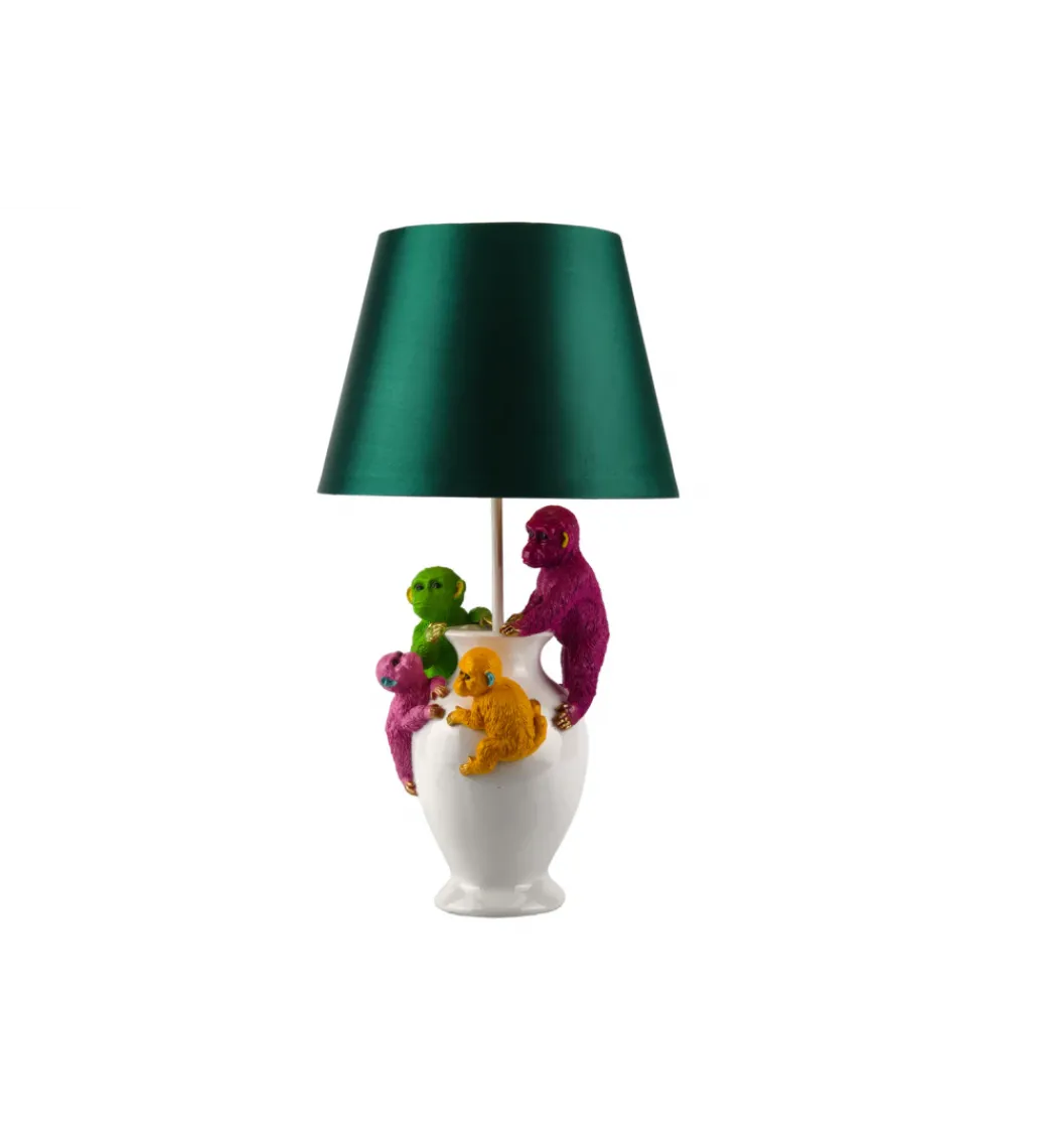 Lampa stołowa MONKEY 55 cm wielokolorowa*Invicta Interior Online