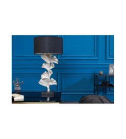 Lampa stołowa Morella 70 cm srebrna*Invicta Interior Sale