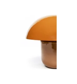 Lampa stołowa MUSHROOM 27 cm brązowa*KDesign Discount
