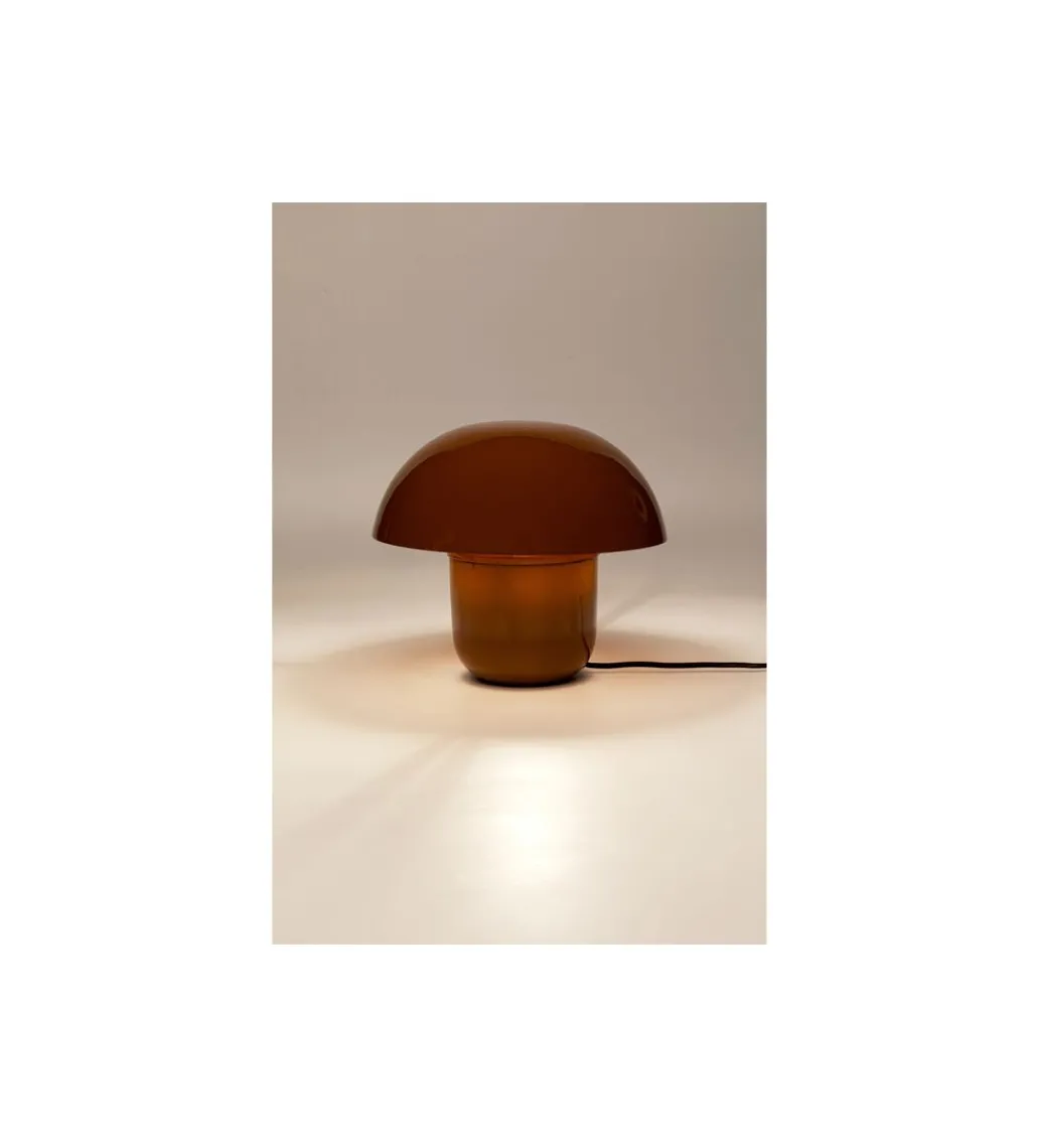Lampa stołowa MUSHROOM 27 cm brązowa*KDesign Discount
