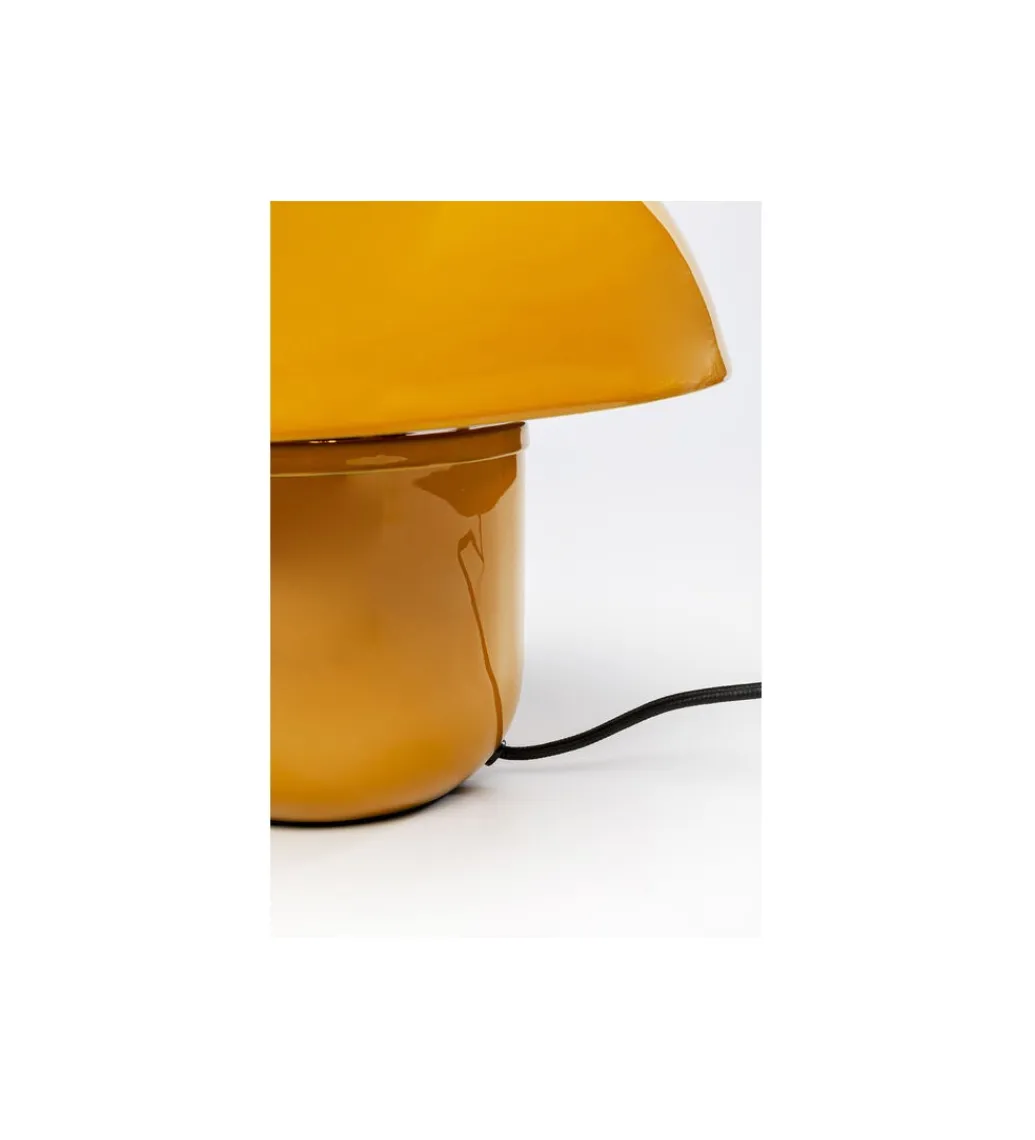 Lampa stołowa MUSHROOM 27 cm żółta*KDesign Clearance