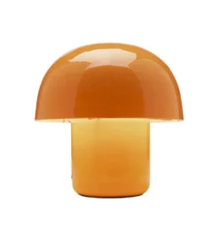 Lampa stołowa MUSHROOM 20 cm żółto pomarańczowa*KDesign Sale