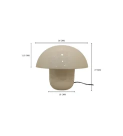 Lampa stołowa MUSHROOM SHINY 27 cm ercu*KDesign