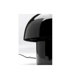 Lampa stołowa MUSHROOM SHINY 20 cm czarna*KDesign Hot