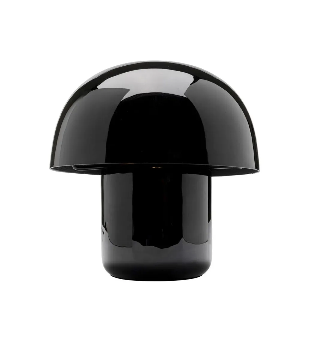 Lampa stołowa MUSHROOM SHINY 20 cm czarna*KDesign Hot