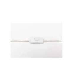 Lampa stołowa NUBE 48 cm biała*KDesign Discount