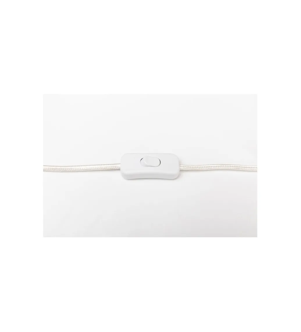 Lampa stołowa NUBE 48 cm biała*KDesign Discount