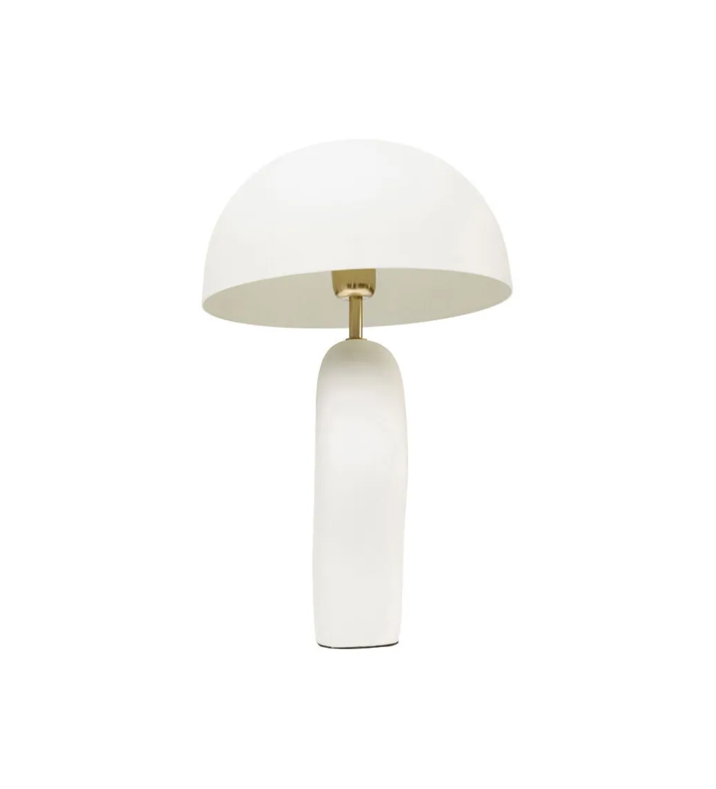 Lampa stołowa NUBE 48 cm biała*KDesign Discount